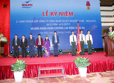 Hội nghị nhận Huân Chương Lao động Hạng 3-MEDLATEC Group