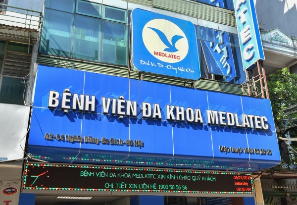 Bệnh viện MEDLATEC và 19 đơn vị thành viên trên toàn quốc